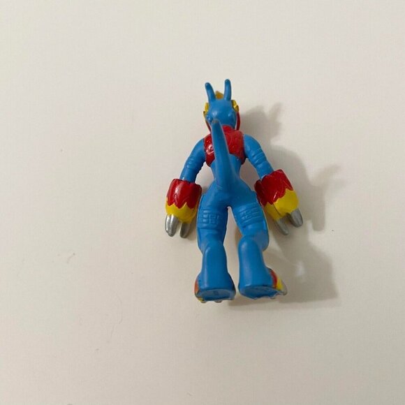 2000 Bandai Digimon Mini Figure Fladramon Flamedramon 2 Inch Digital Monsters - Picture 10 of 11